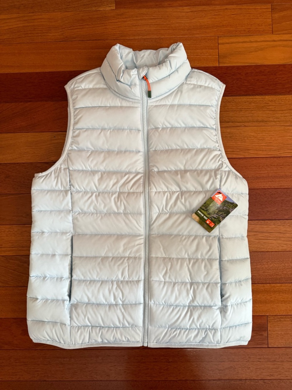 Ozark Trail Women's Blue Puddle Core Puffer Vest - Medium (8-10) New with Tags